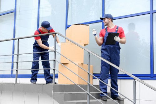 Secure storage for mixed household belongings
