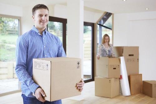 Removals and storage arranged together