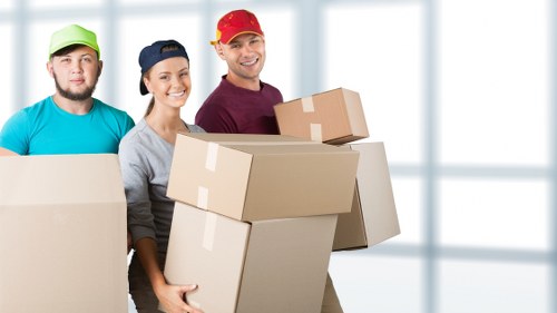 Commercial furniture storage solution in Croydon office setting